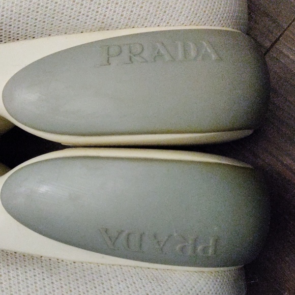 Prada "Cloudburst" Rubber/Mesh Trim Sneakers - Picture 13 of 16